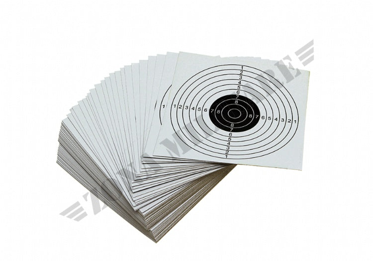 Bersagli Confezione Da 100Pcs 14X14Cm Poligono