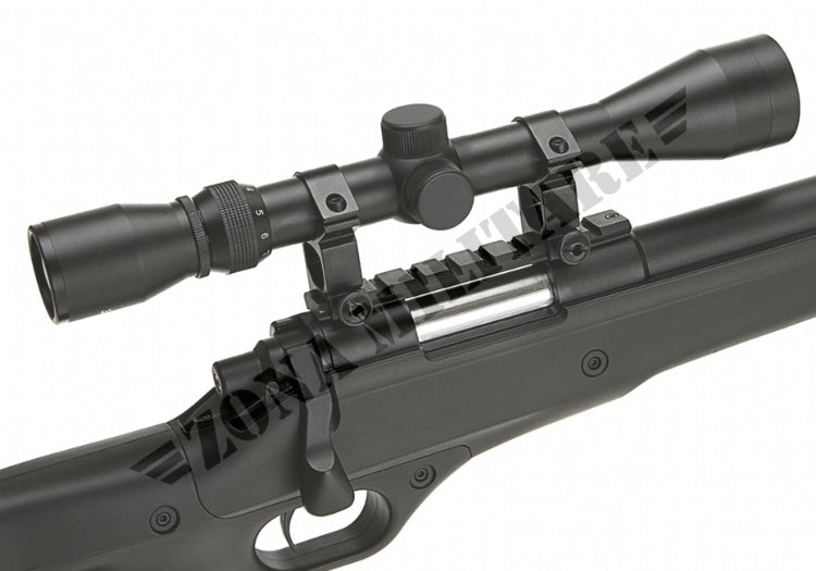 Sr-5 Sniper Rifle Set Black Upgraded Well