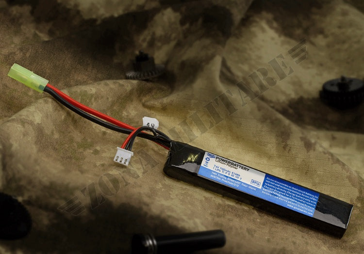 BATTERIA LI-PO 7.4V 1100Mah 15C STOCK TUBE PIRATE ARMS