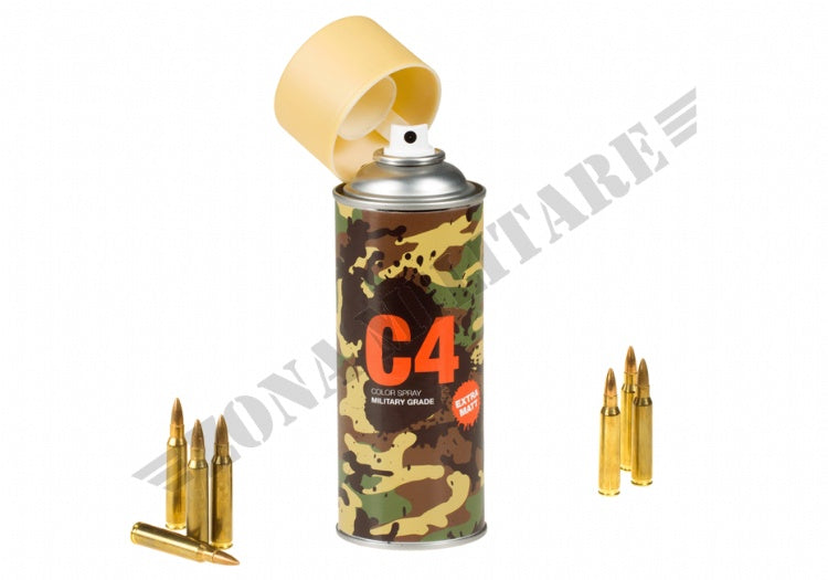 Vernice C4 Mil Grade Color Spray Ral 1002 Armamat