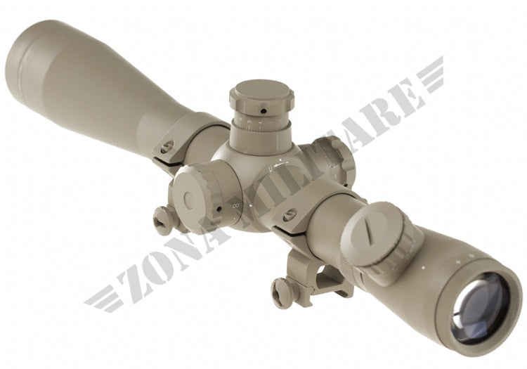 3.5-10X40E-Sf Sniper Rifle Scope AIM-O Tan