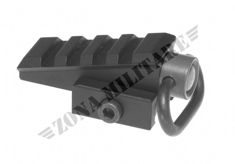 Pyramid Angled Rail Adapter Element Black