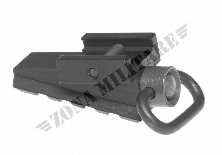 Pyramid Angled Rail Adapter Element Black