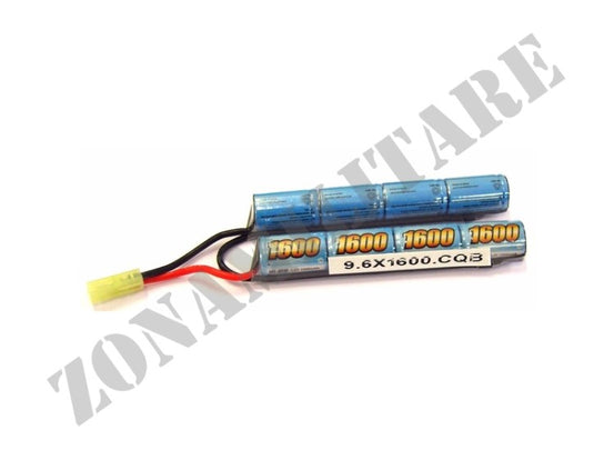 Batteria Ni-Mh 1600Mah 9,6V Due Elementi