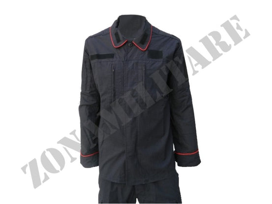 Uniforme Operativo Carabinieri Ripstop Con Polyfilo Blu Navy
