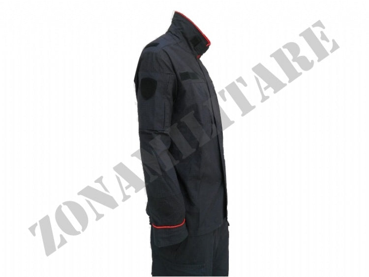 Uniforme Operativo Carabinieri Ripstop Con Polyfilo Blu Navy
