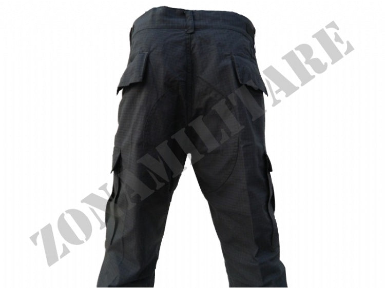 Uniforme Tuta Operativo Ripstop Con Polyfilo Blu Navy