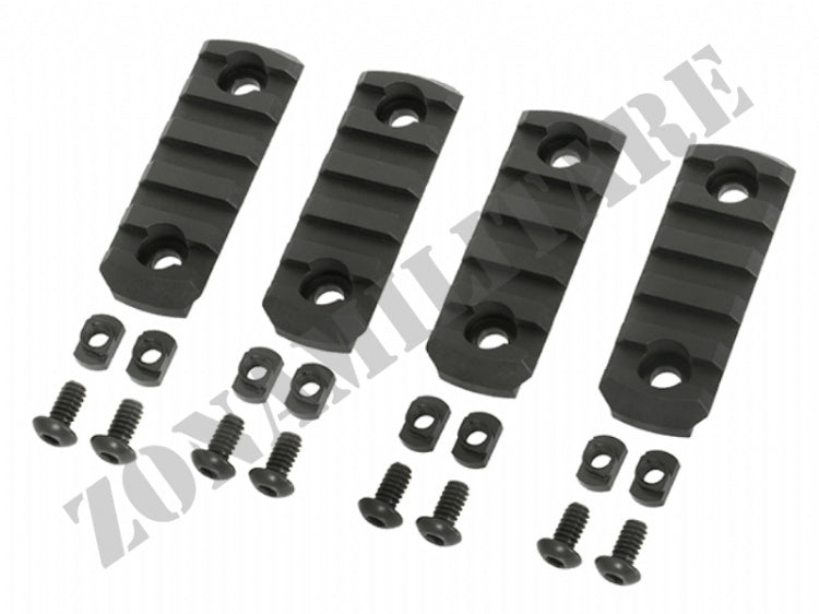 Rail Kit In Polimero Per Ris Mlock Colore Nero Tmc