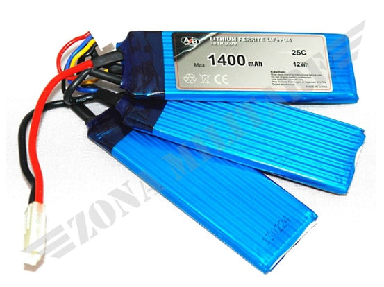 Batteria Life Action Batteries 1400 Mah 9,9V 25C