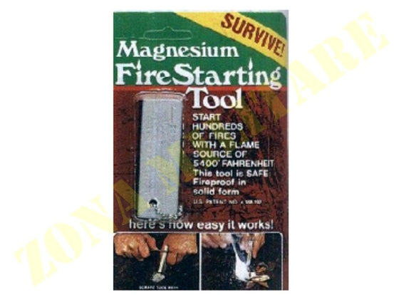Acciarino Survival Kit Magnesium Startfire