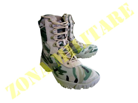 Anfibio Royal Military 8 Buchi Colorazione Multicam