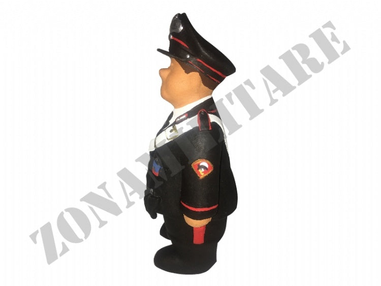Statuina Carabinieri In Terracotta Artigianale