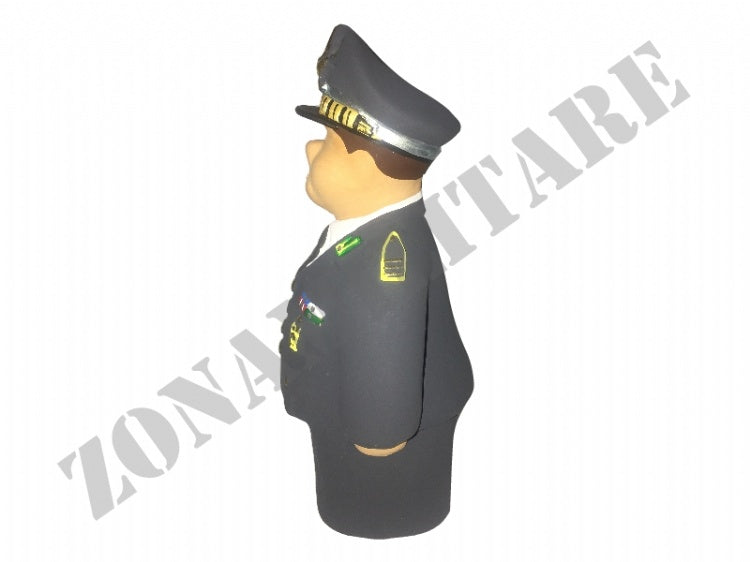 Statuina Finanza In Terracotta Artigianale