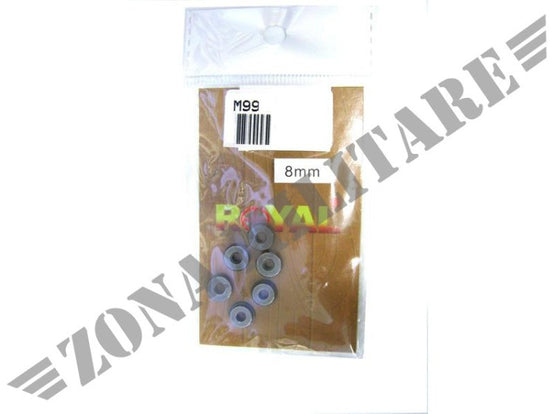 Boccole 8Mm Royal In Acciaio