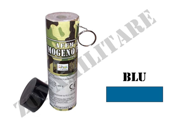 Fumogeno A Spoletta Colore Blu Da 60 Secondi