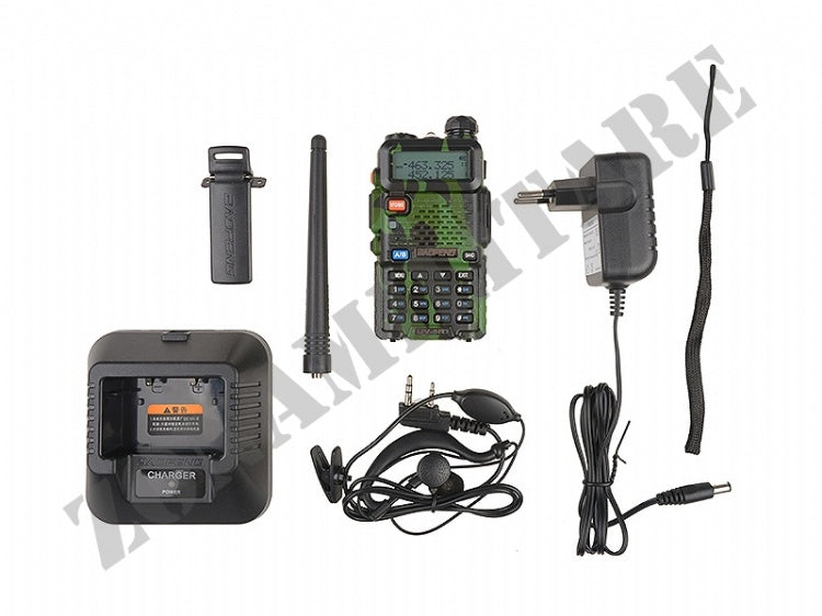 RADIO RICETRASMITTENTE UV-5R VHF/UHF DUAL BAND MIMETICO BAOFENG