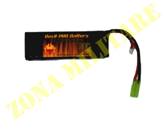 Batteria Devil Pro Lipo 7.4V 2000Mah 30C