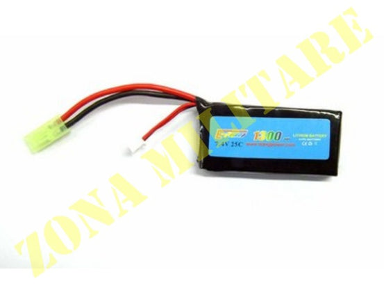 Batteria E-Power Lipo 7.4V 1300Mah 25C
