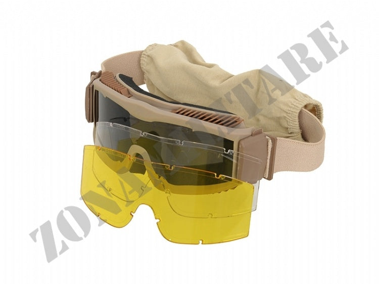 Tactical Goggles Tr Fma Version Color Desert