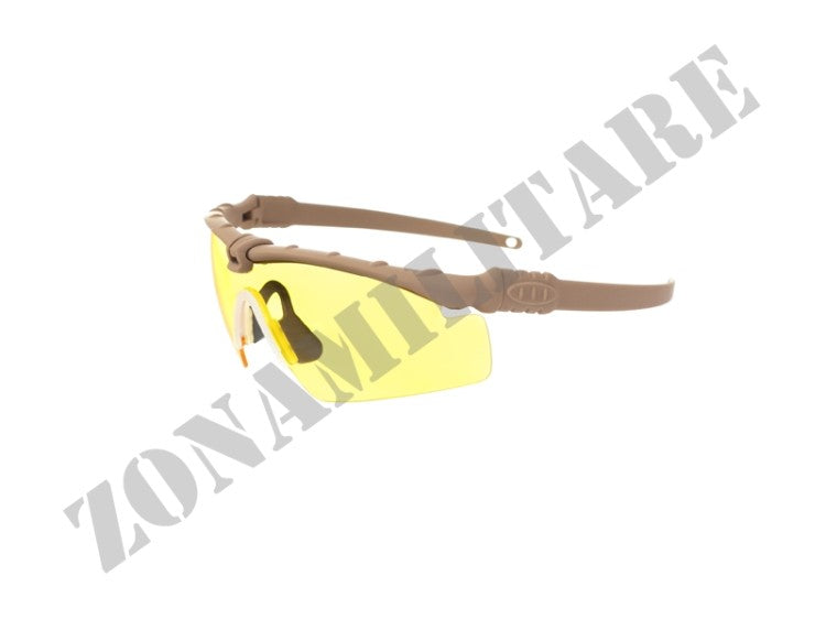 Occhiale Tattico Tmc Dark Earth Lente Gialla