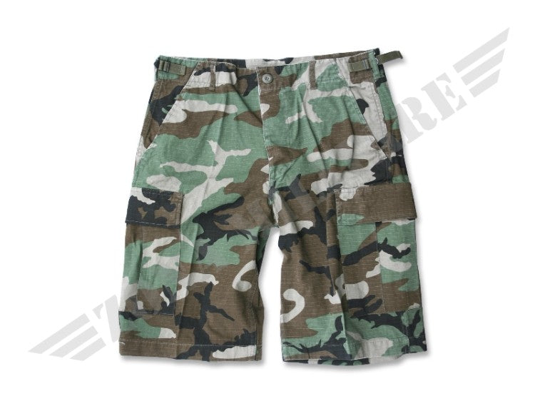 Bermuda Colorazione Woodland Miltec R/S S/W