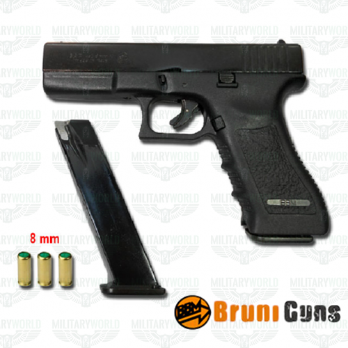 PISTOLA A SALVE Gap Calibro 8 MM Nera BRUNI