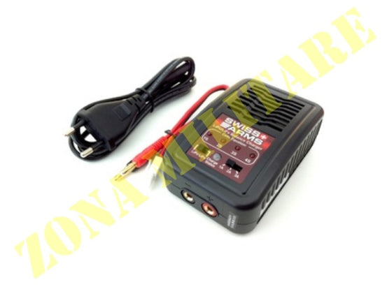 Carica Batterie Swiss Arms Li-Po Li-Fe 3 Amp