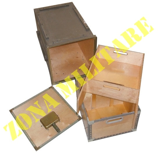 Cassa Militare Trasporto Vivande Con Scomparti