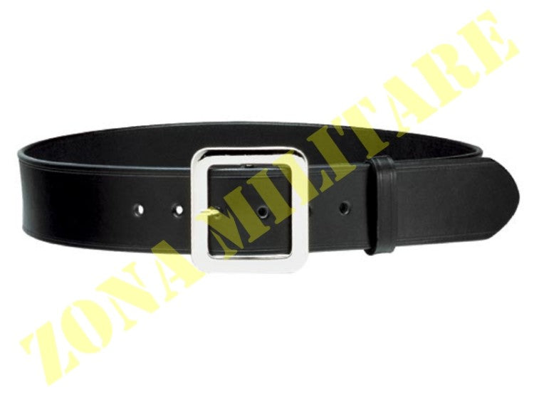 CINTURONE VEGA HOLSTER IN CUOIO H5 CM NERO