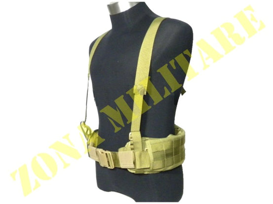 Cinturone Imbottito Tmc Con Suspender Tan