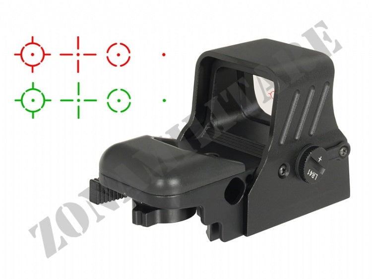 Red Dot Hd118 Electro.Dot Sight With Quick Detach Mount Black