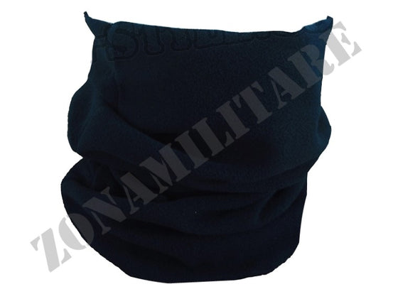 Collarino In Pile Mil-Style Colore Blu