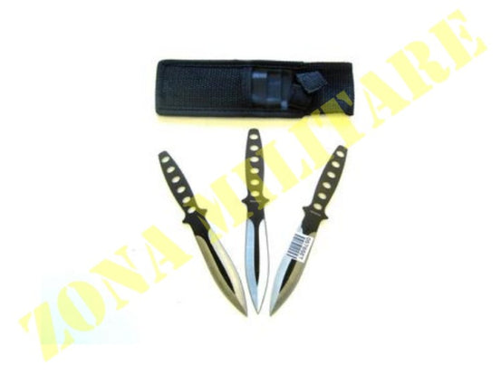 Coltelli Da Lancio Royal Modello Ninja Set Da 3