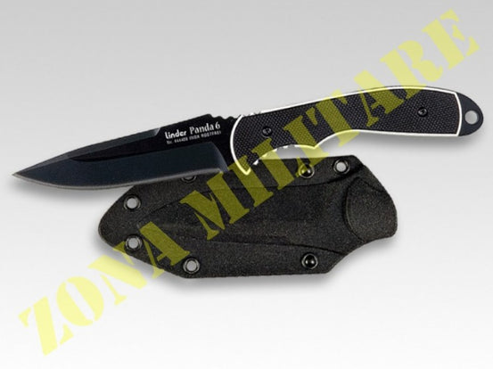 Coltello Linder Panda 6 Black Con Fodero Abs