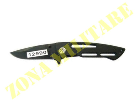 Coltello Royal Brigger Manico Metallo Black