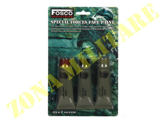 Creme Di Mascheramento Fosco 3 Colori Fosco