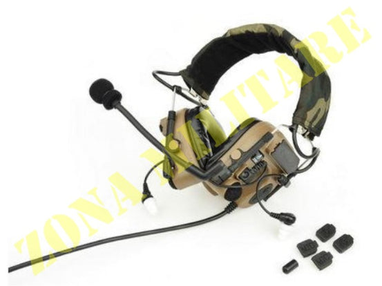 Cuffia Ztac Comtac Iv Head Set Colore Tan