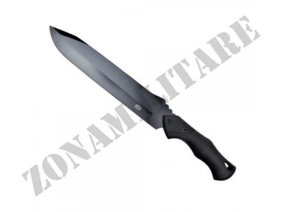 Coltello Da Caccia Cw-K710 Con Manico In Gomma Nero Sck