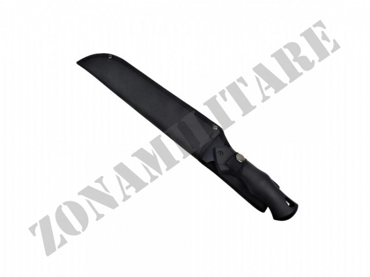 Coltello Da Caccia Cw-K710 Con Manico In Gomma Nero Sck