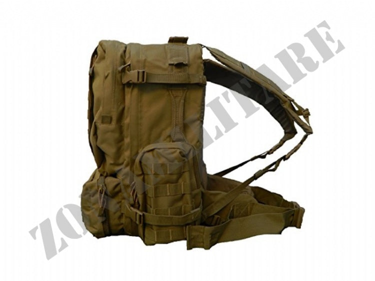 Zaino Militare Large Da 75 Litri Colore Coyote Algi