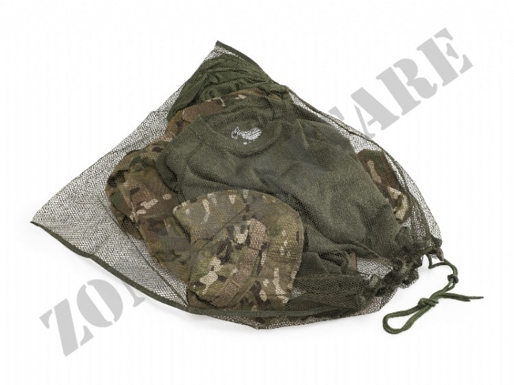 Sacca A Rete Porta Biancheria Con Laccio Defcon 5 Od Green
