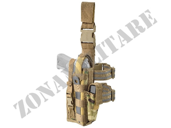 Fondina Cosciale Leg Pistol Holster Defcon 5 Multicam