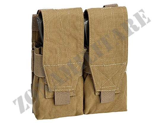Porta Caricatori Doppio M4 / Ak Pouch Defcon 5 Coyote