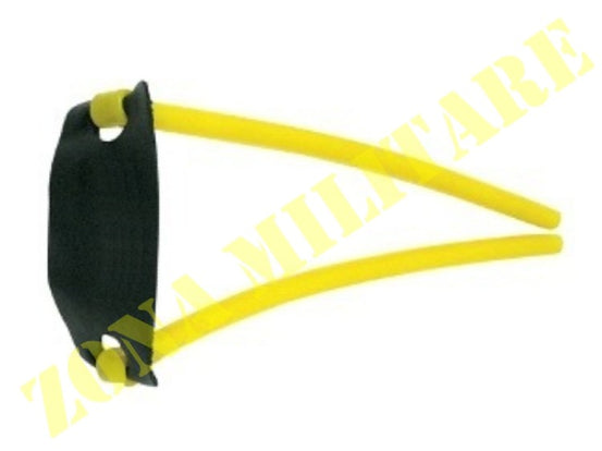 Elastico Di Ricambio Per Fionde + Supporto Biglia