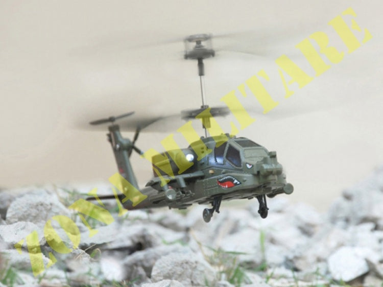 Elicottero Syma Mod. Apache Radio 3Ch R/C