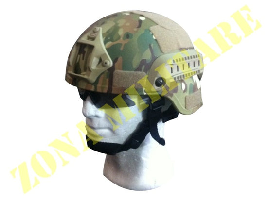 Elmetto Colore Multicam Modello Mich 2001
