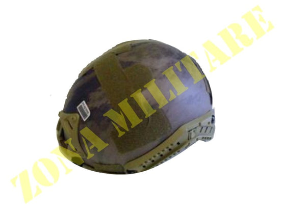 Elmetto Royal Fast Con Ris Laterali Foliage Green