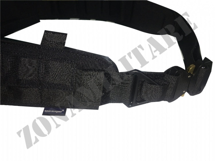 Cinturone Tattico Emersongear Blue Label Cobra Battle Nera