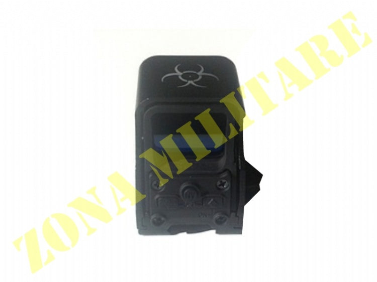 Mirino Holografico Red Dot Bio Hazard Black