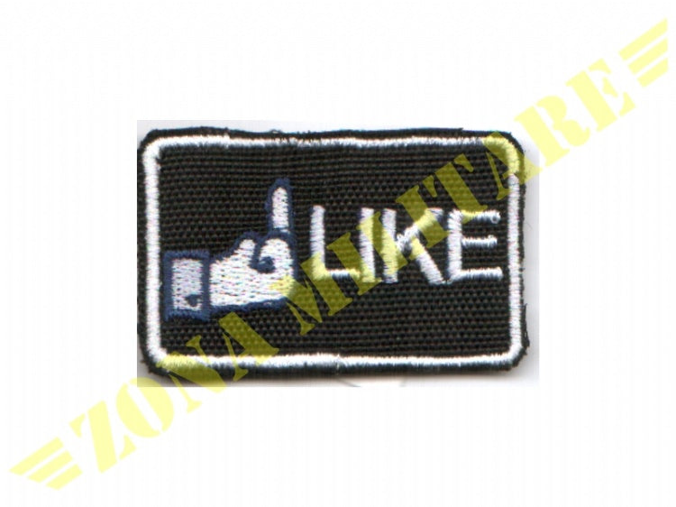 Patch Facebook Like Con Velcro Vari Colori